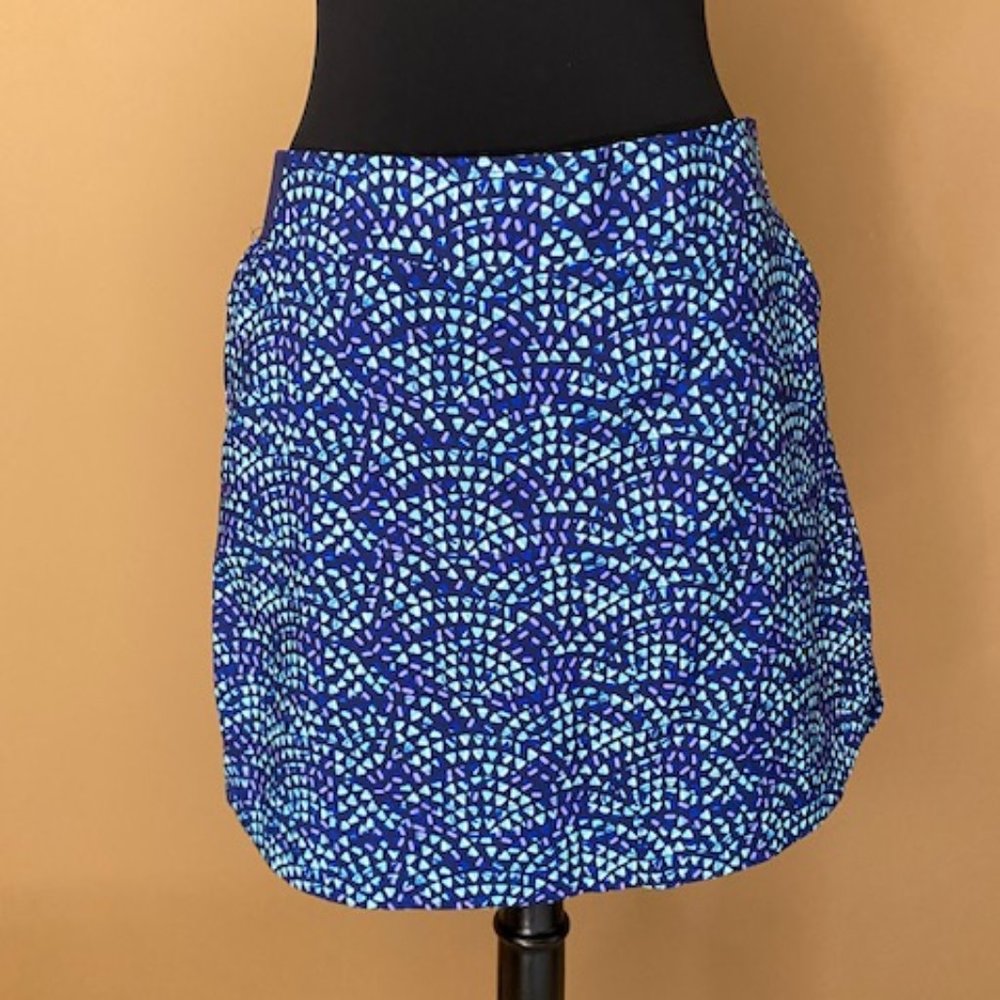 SKORT w/BUILT-IN SHORTS TUMMY SMOOTHER SZ L